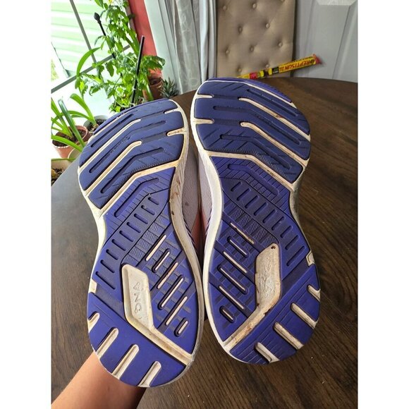 Brooks Launch GTS 8 1203461B520 Running Shoes Woman Sz 6.5 Gray Purple - Picture 9 of 16